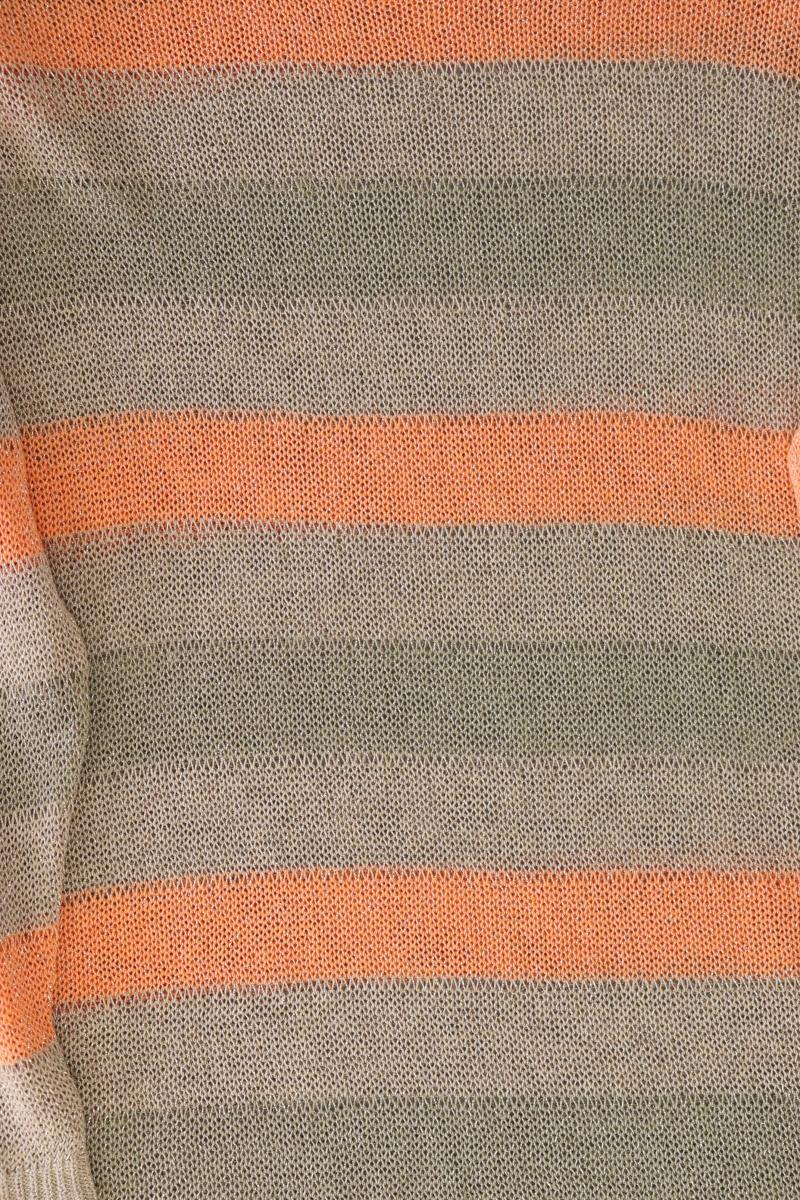 Brax Grobstrickpullover Gr. 42 gestreift mehrfarbig aus Baumwolle