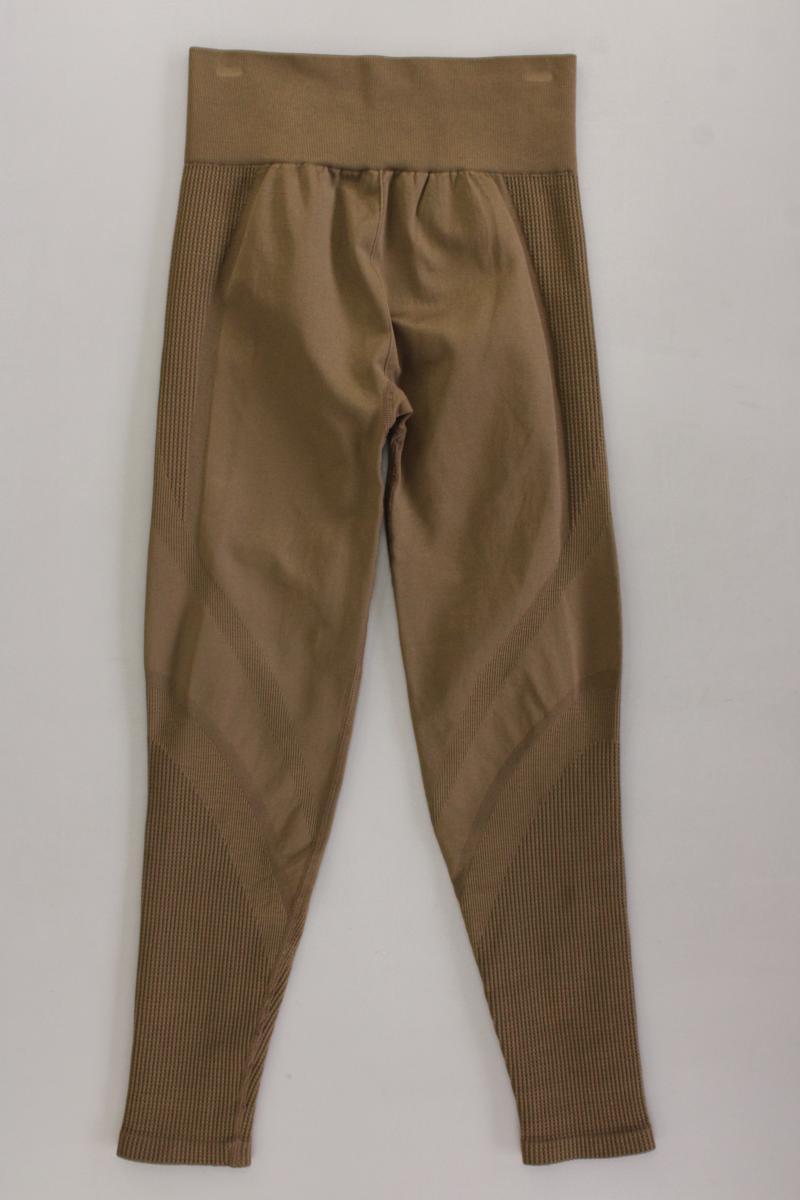 H&M Sporthose Gr. M braun aus Polyamid