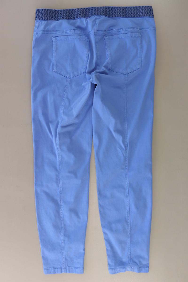 Luisa Cerano Stretchhose Gr. 42 blau aus Baumwolle