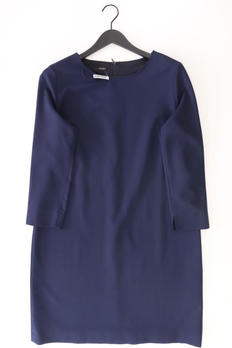 Cinque Etuikleid Gr. 42 neuwertig 3/4 Ärmel blau aus Polyester