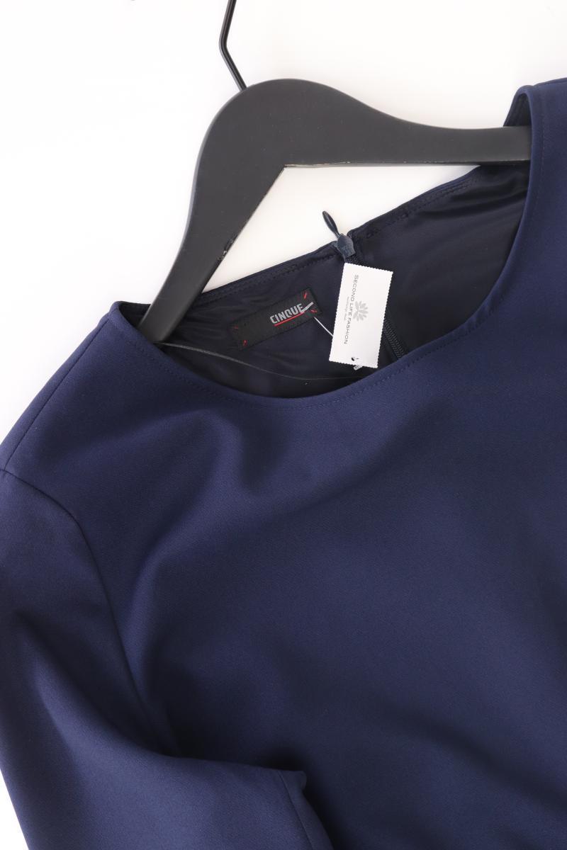 Cinque Etuikleid Gr. 42 neuwertig 3/4 Ärmel blau aus Polyester