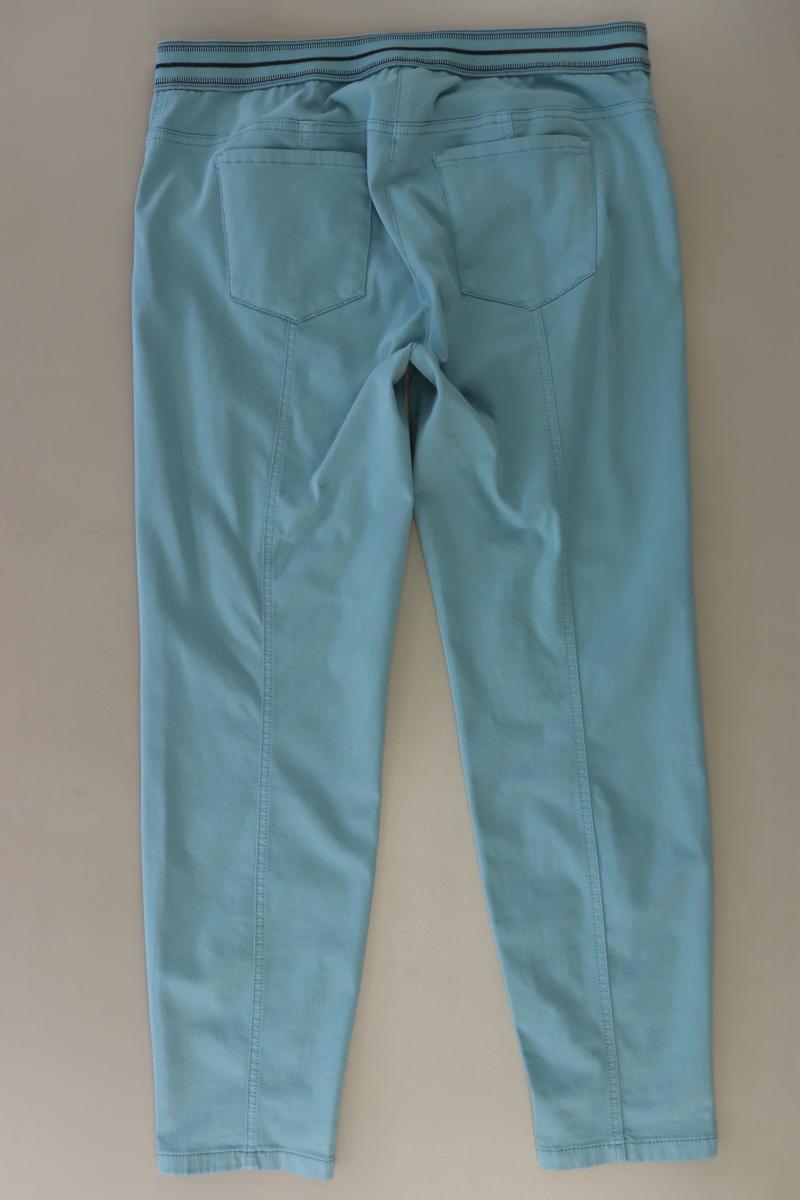 Luisa Cerano Stretchhose Gr. 42 blau aus Baumwolle