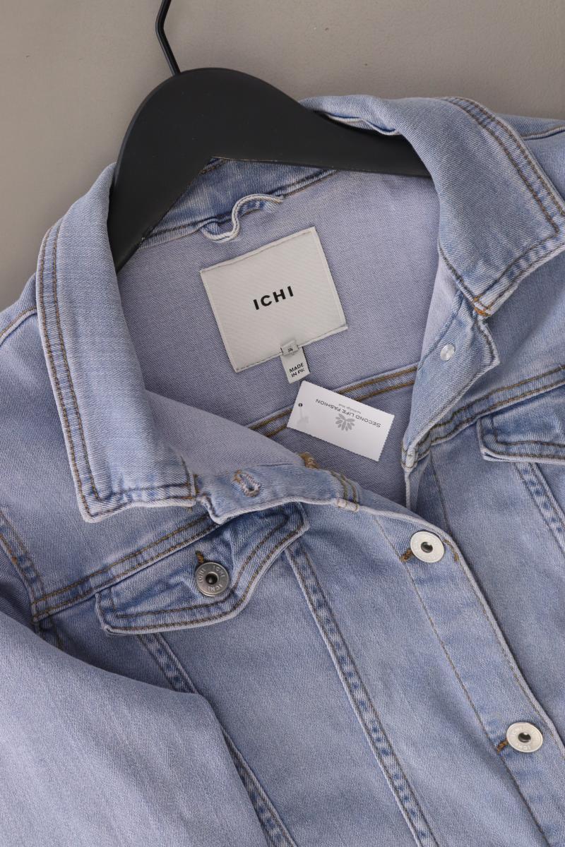 Ichi Jeansjacke Gr. 38 blau aus Baumwolle