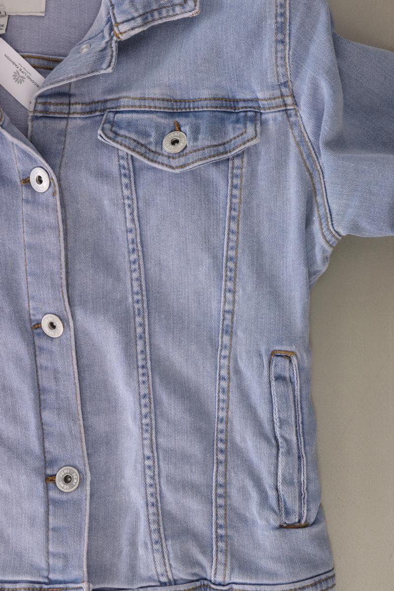 Ichi Jeansjacke Gr. 38 blau aus Baumwolle