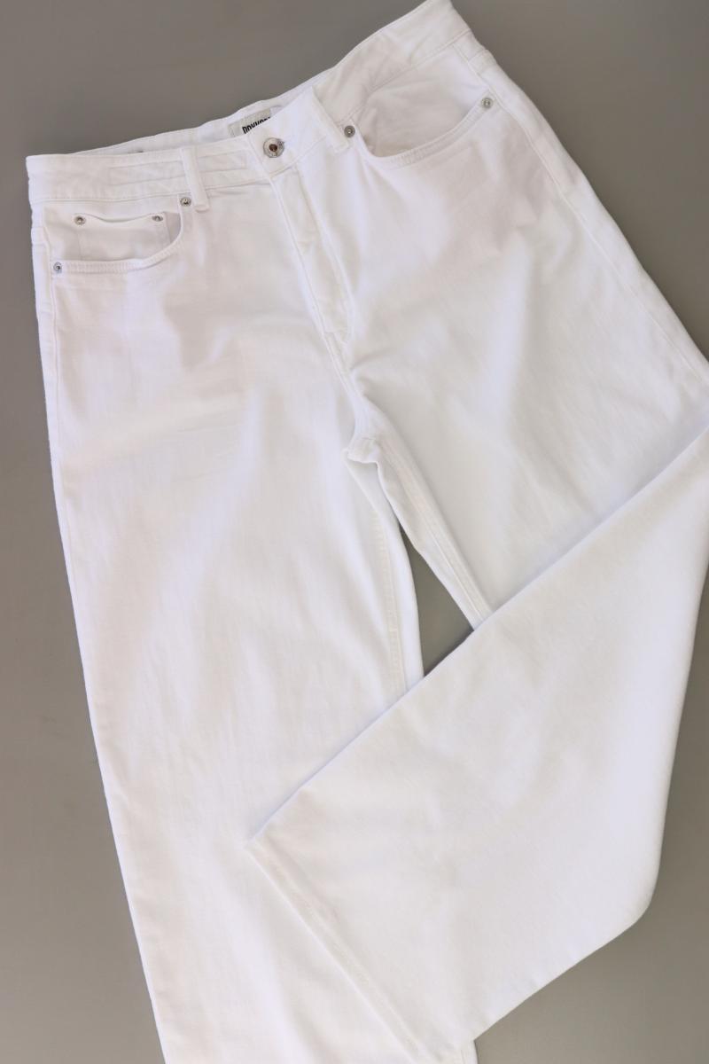 Drykorn Wide Leg Hose Gr. W32/L32 weiß aus Baumwolle