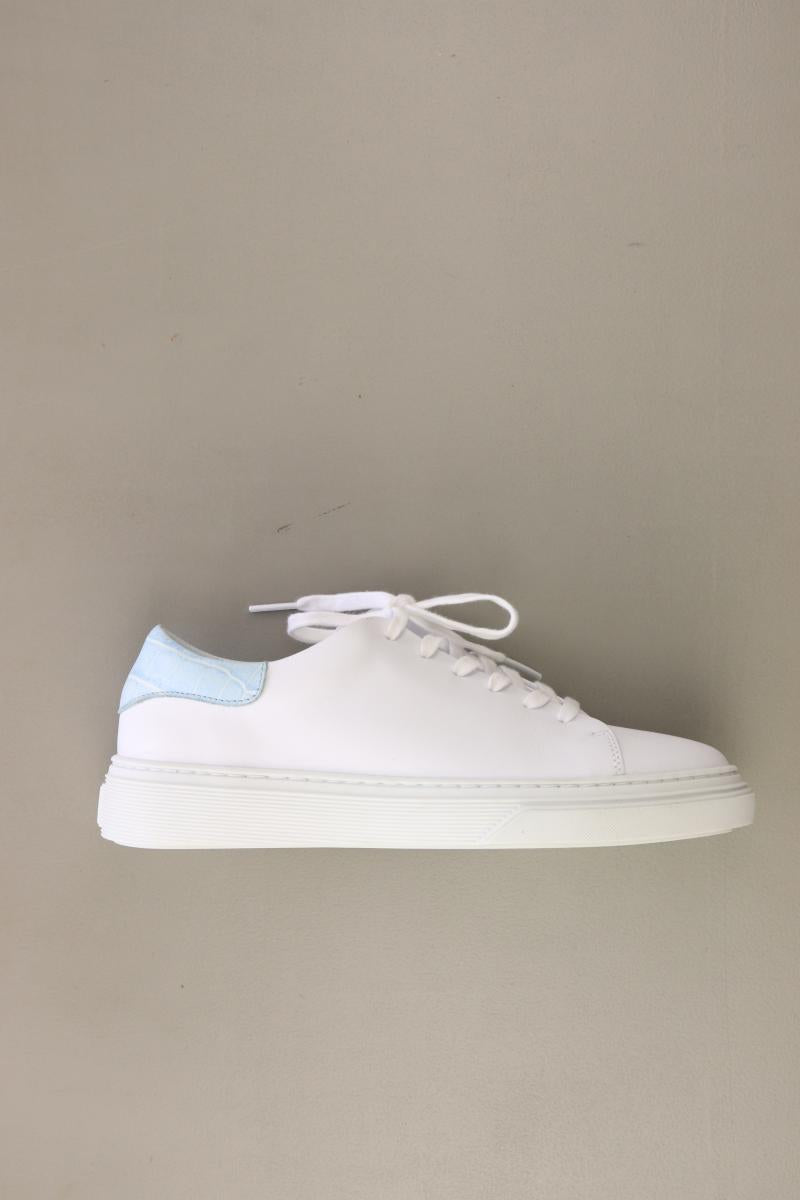 Henry Stevens Sneaker Gr. 37 neuwertig weiß aus Leder