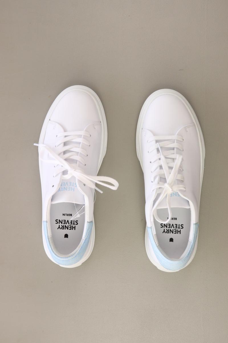 Henry Stevens Sneaker Gr. 37 neuwertig weiß aus Leder