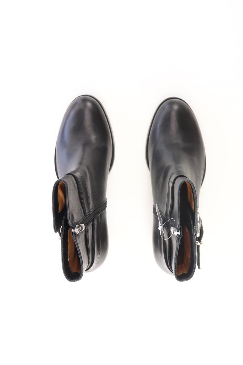Angelo Bervicato Stiefeletten Gr. 37 schwarz aus Leder