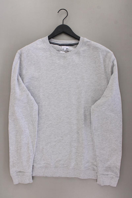 Seidensticker Langarmpullover für Herren Gr. XXXL grau aus Baumwolle