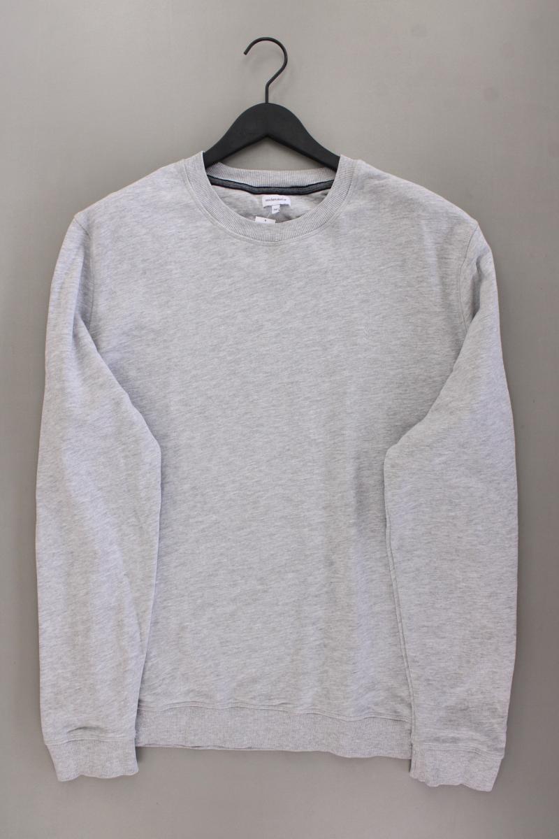 Seidensticker Langarmpullover für Herren Gr. XXXL grau aus Baumwolle