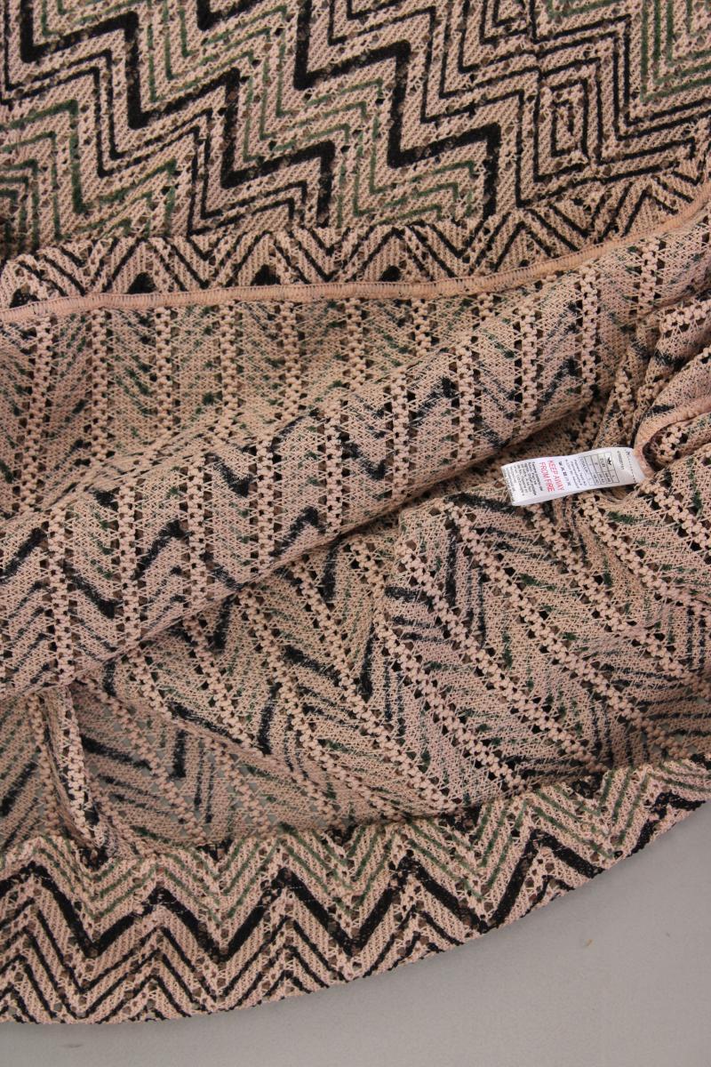 PALMERS Tunikakleid Gr. 44/46 neuwertig Kurzarm braun aus Polyester