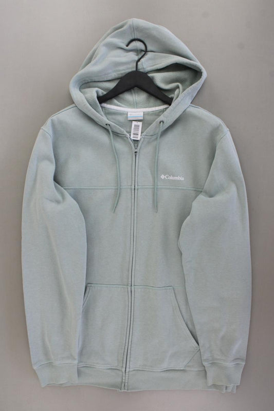 Columbia Sweatjacke für Herren Gr. XXL neuwertig Langarm blau aus Baumwolle