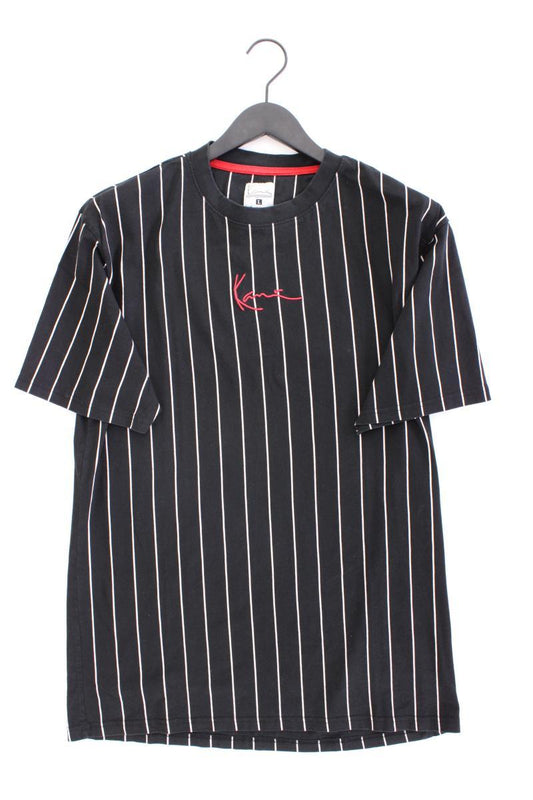 KARL KANI T-Shirt für Herren Gr. L Kurzarm schwarz