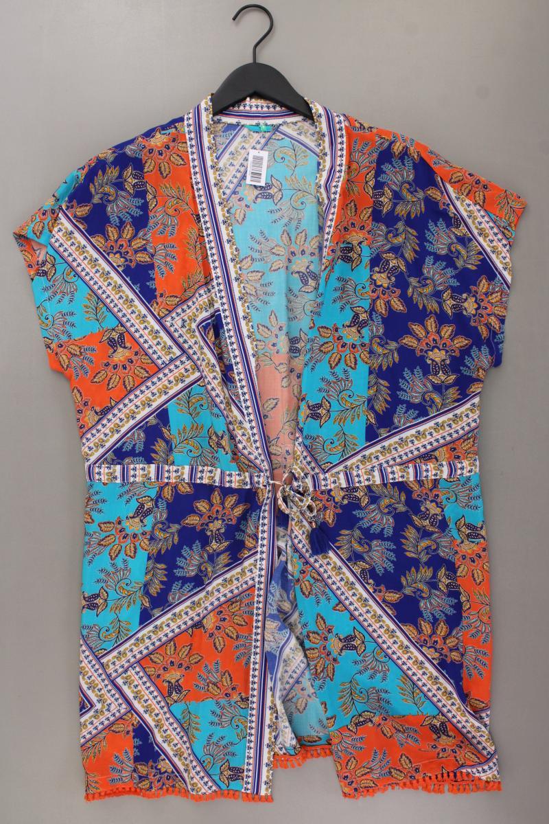 PALMERS Strandkleid Gr. 44/46 neuwertig Kurzarm mehrfarbig aus Viskose