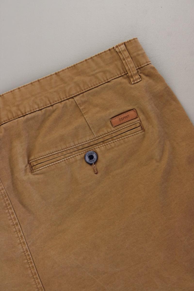 Esprit Chinohose für Herren Gr. W38/L32 braun aus Baumwolle
