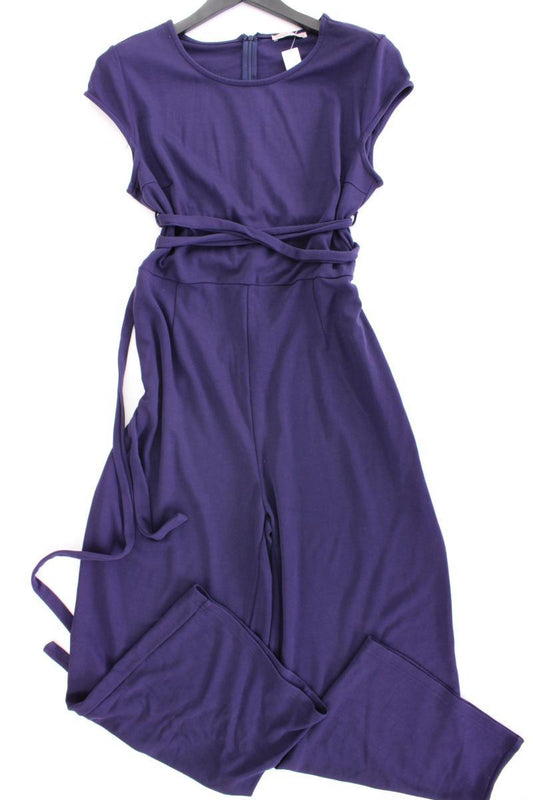 Anna Field Langer Jumpsuit Gr. 46 lila aus Viskose