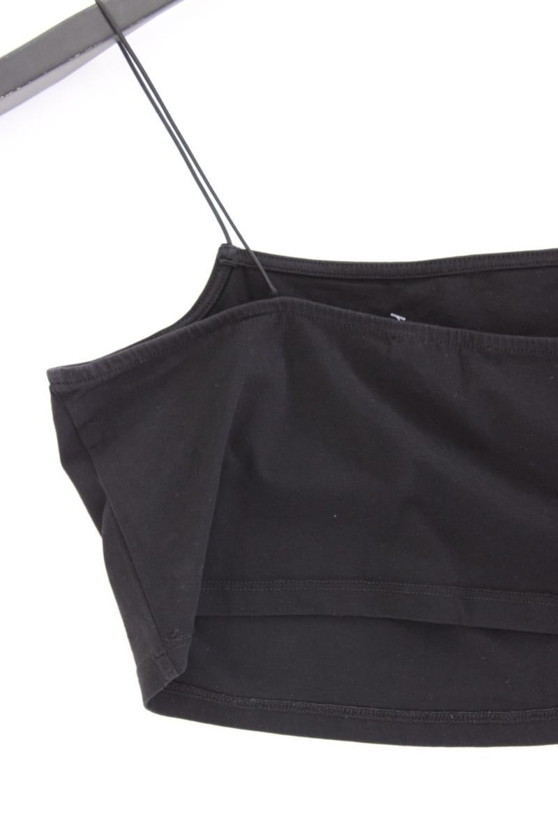 NA-KD Crop Top Gr. XL schwarz