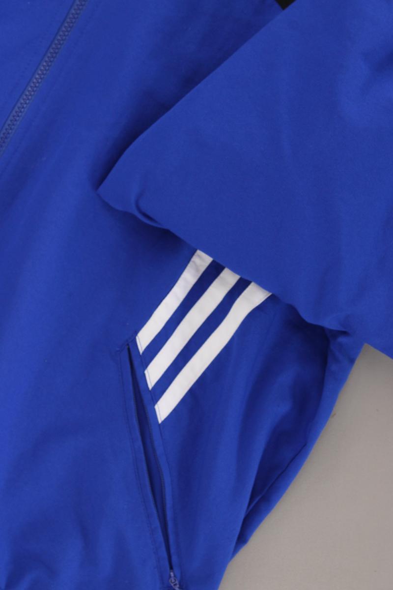Adidas True Vintage Jacke für Herren Gr. XL blau aus Polyester