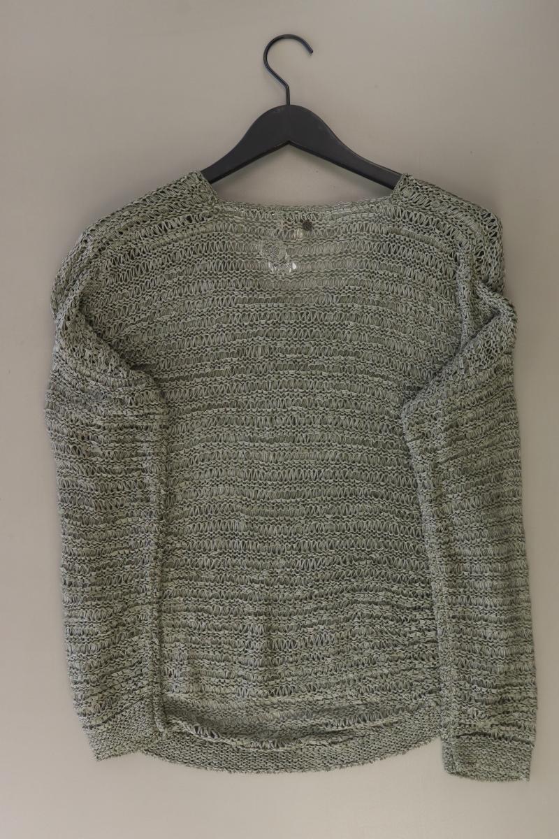 comma, Langarmpullover Gr. 40 grün aus Polyacryl