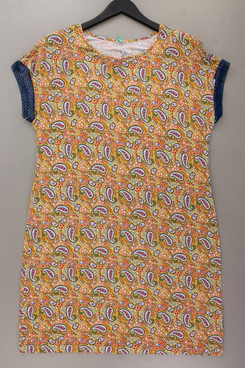 PALMERS Kurzarmkleid Gr. 44/46 mit Paisleymuster mehrfarbig aus Viskose