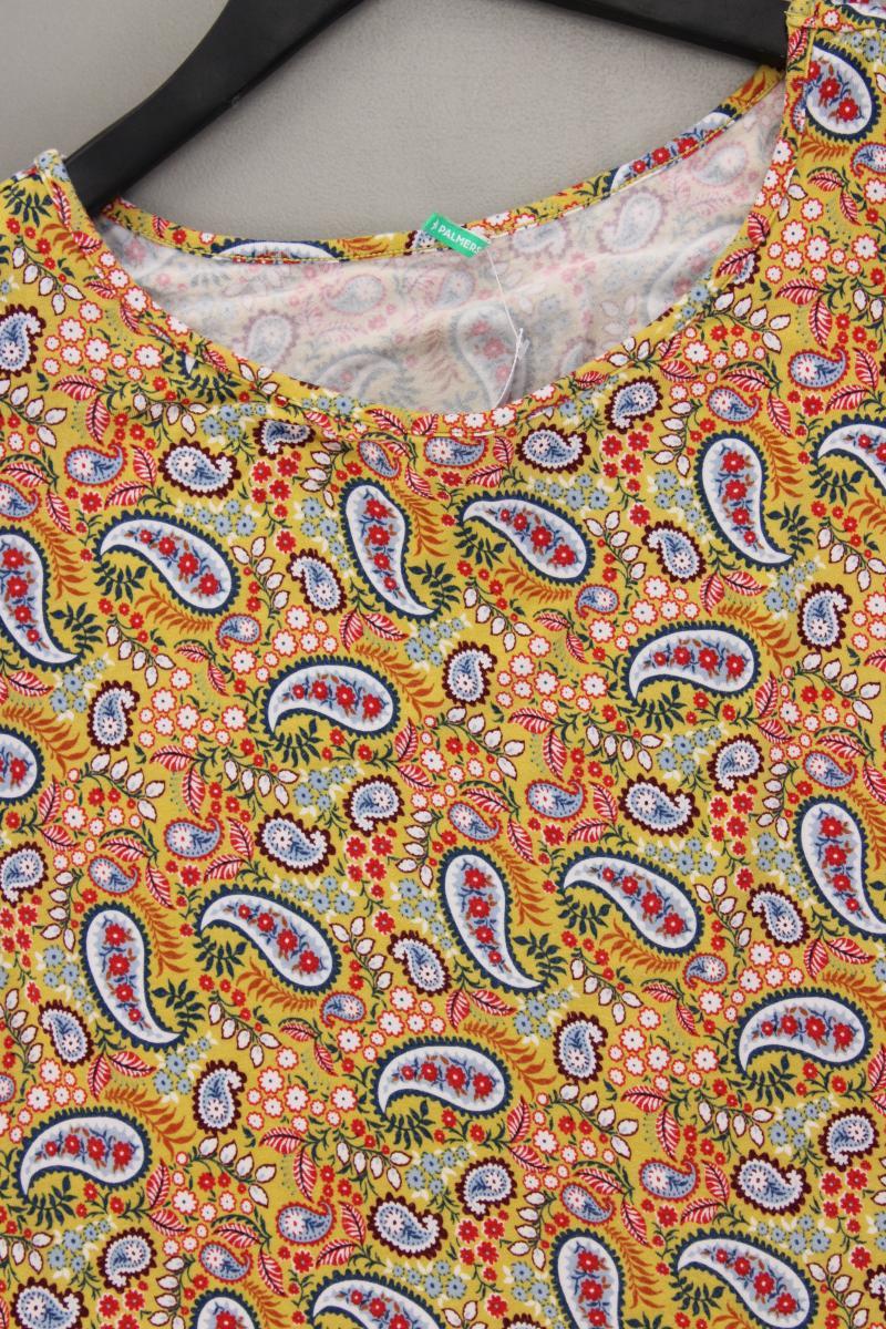 PALMERS Kurzarmkleid Gr. 44/46 mit Paisleymuster mehrfarbig aus Viskose