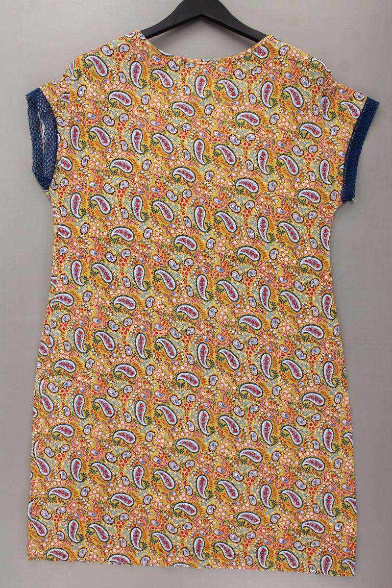 PALMERS Kurzarmkleid Gr. 44/46 mit Paisleymuster mehrfarbig aus Viskose