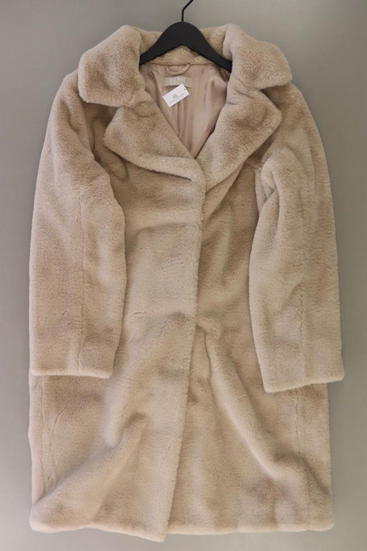 Thom by Thomas Rath Kunstfellmantel Gr. 42 neuwertig creme aus Polyester