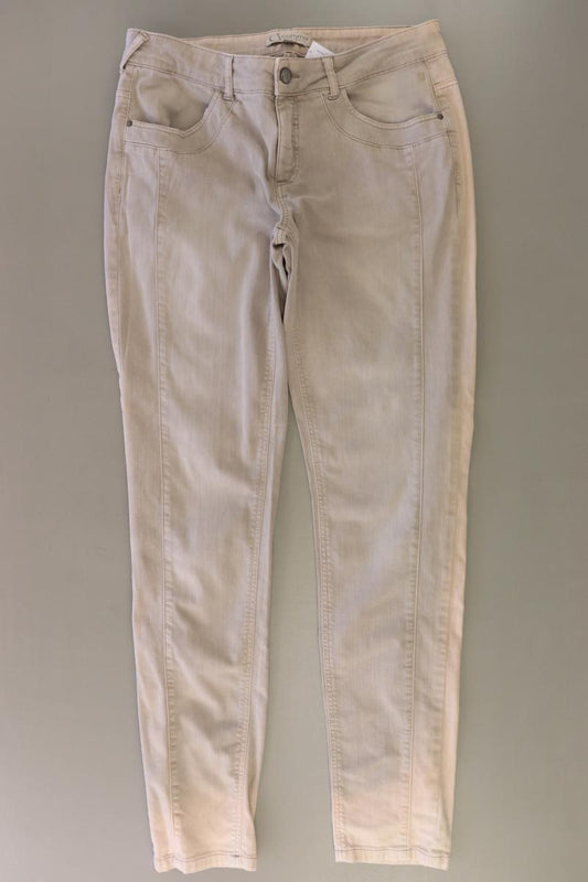 comma, Hose Gr. 40 creme aus Baumwolle