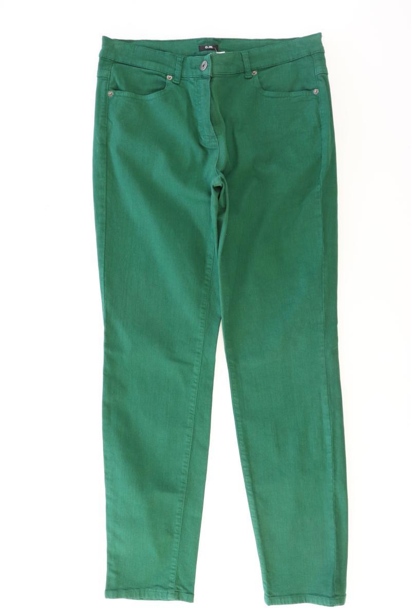 Gerry Weber Hose Gr. 40 grün aus Baumwolle