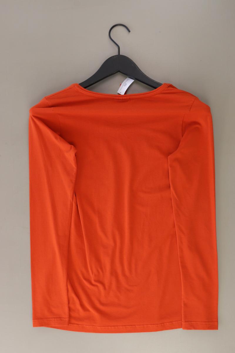 Street One Longsleeve-Shirt Gr. 40 Langarm orange aus Baumwolle