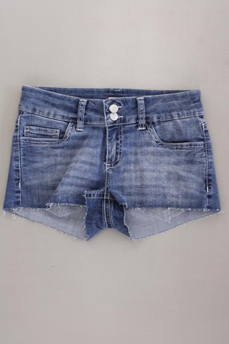 Nelly Jeansshorts Gr. 36 blau aus Baumwolle