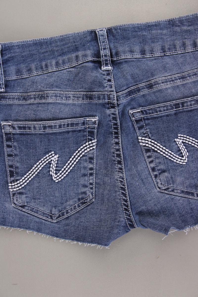 Nelly Jeansshorts Gr. 36 blau aus Baumwolle