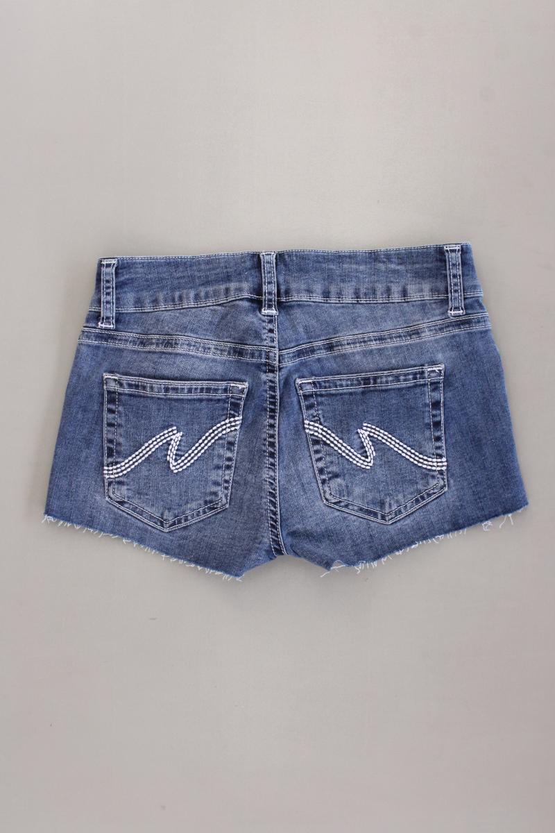 Nelly Jeansshorts Gr. 36 blau aus Baumwolle