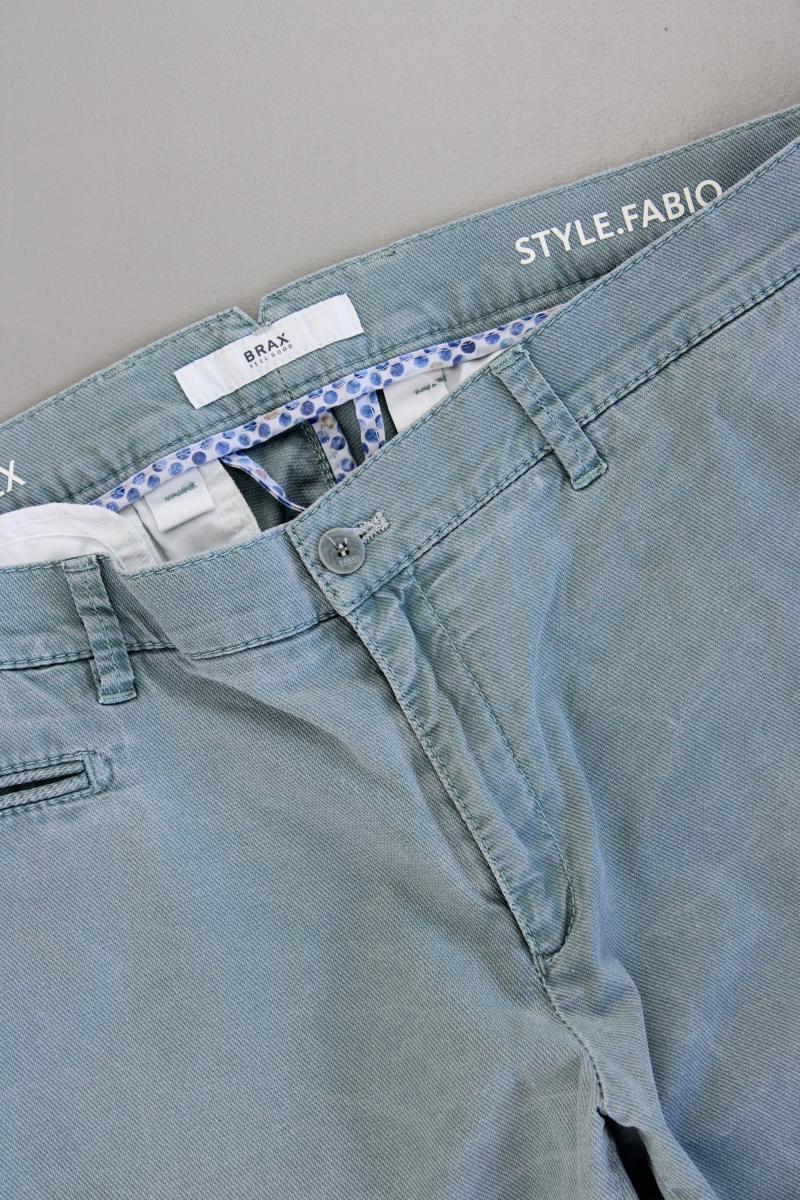 Brax Hose für Herren Gr. W38/L32 blau aus Baumwolle