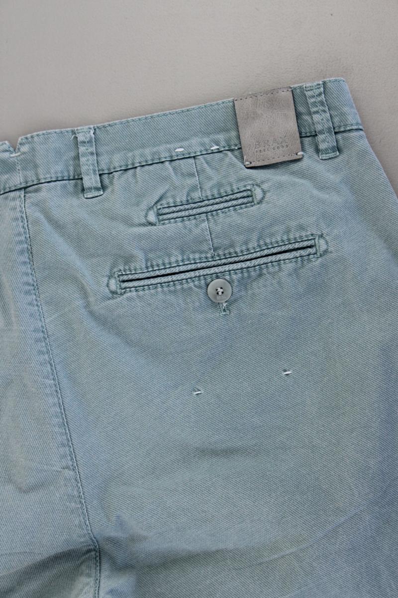 Brax Hose für Herren Gr. W38/L32 blau aus Baumwolle