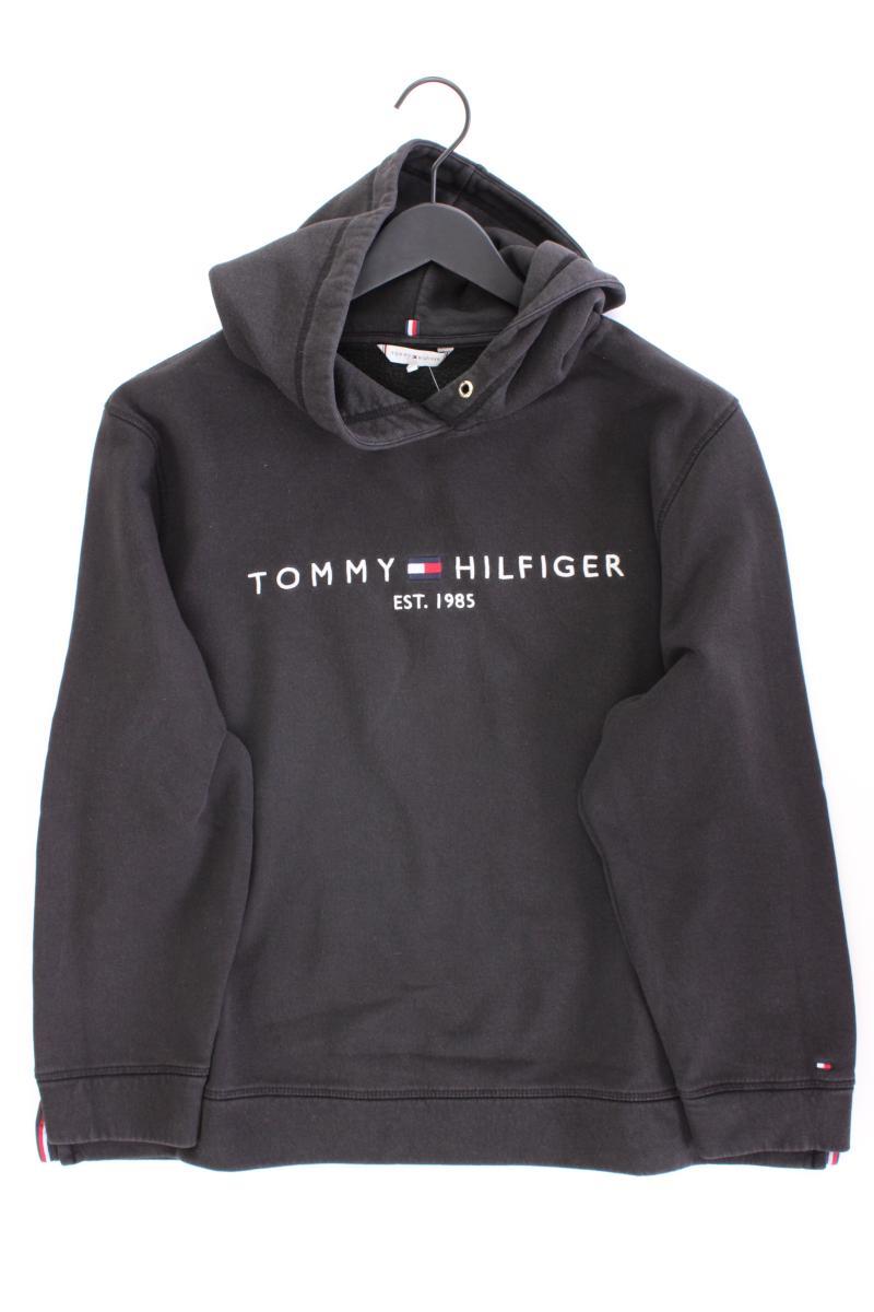 Tommy Hilfiger Hoodie für Herren Gr. XXXL schwarz aus Baumwolle