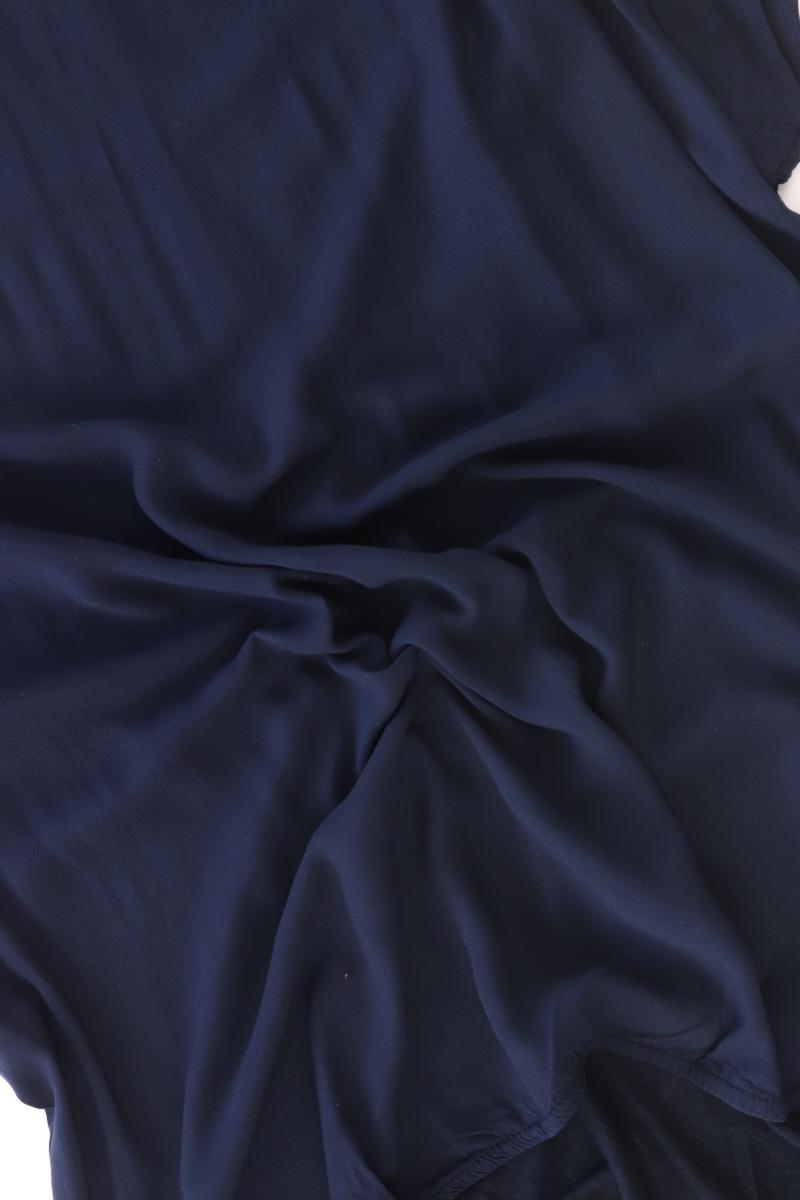 Opus Kurzarmbluse Gr. 40 blau aus Viskose