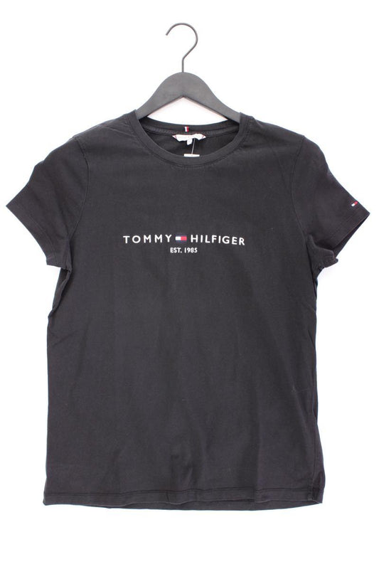 Tommy Hilfiger T-Shirt Gr. XL Kurzarm schwarz aus Baumwolle