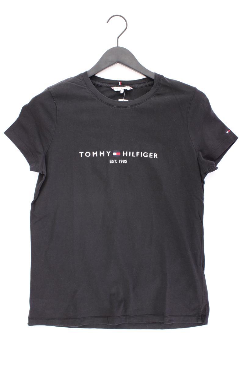 Tommy Hilfiger T-Shirt Gr. XL Kurzarm schwarz aus Baumwolle