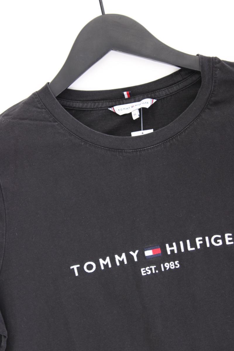 Tommy Hilfiger T-Shirt Gr. XL Kurzarm schwarz aus Baumwolle