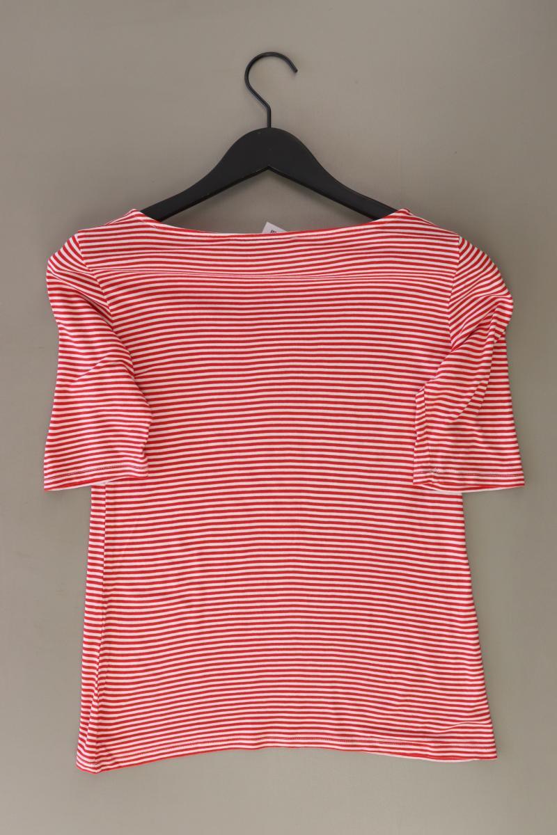 Hallhuber Ringelshirt Gr. M gestreift Kurzarm rot