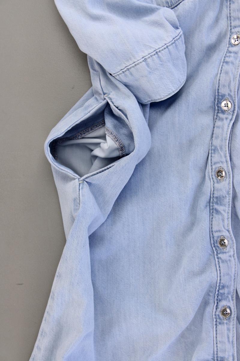 Street One Jeanskleid Gr. 34 neuwertig 3/4 Ärmel blau aus Baumwolle