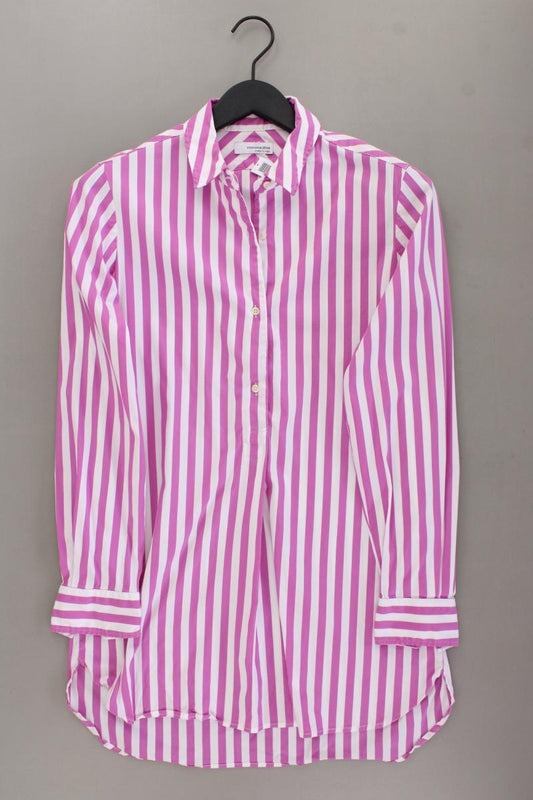 rossana diva Longbluse Gr. 36 gestreift Langarm pink aus Baumwolle