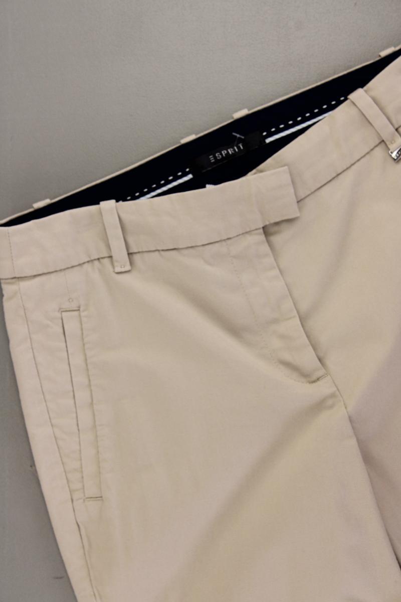 Esprit Chinohose Gr. 32 creme aus Baumwolle