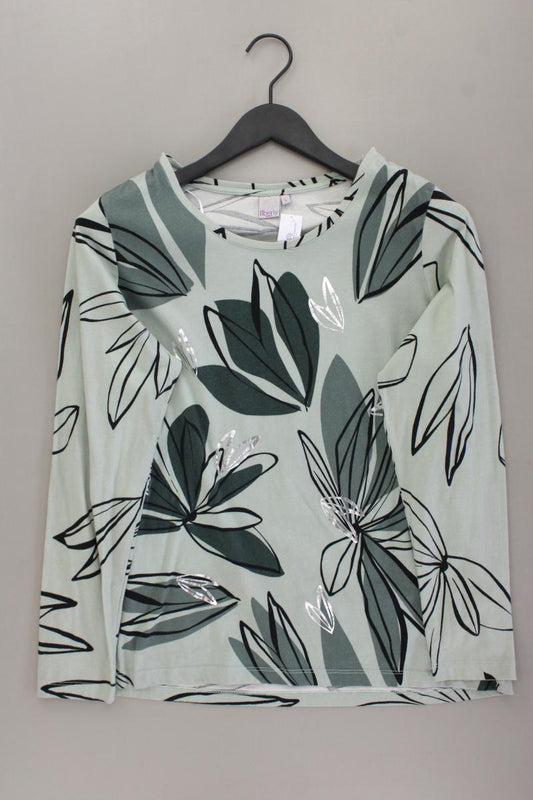 Liberty Longsleeve-Shirt Gr. L Langarm grün aus Baumwolle