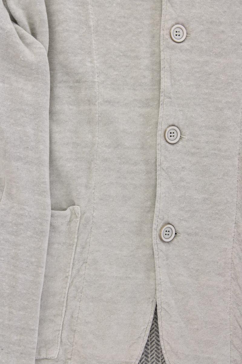 Transit Strickjacke für Herren Gr. M Langarm creme