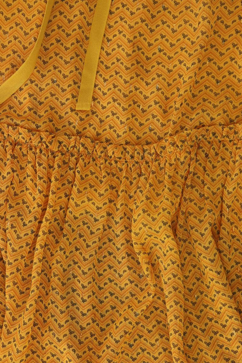 Rue de Femme Stretchrock Gr. M gelb aus Polyester