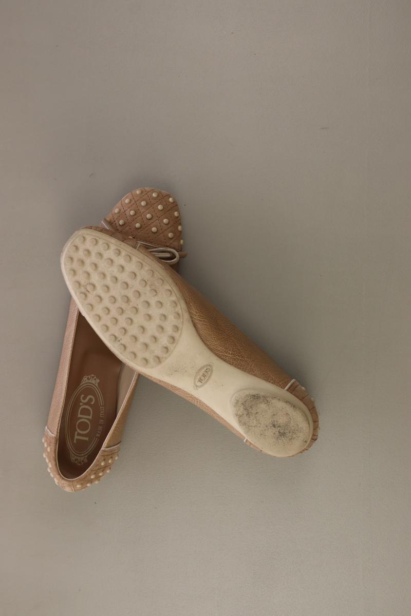 Tod's Ballerinas Gr. 37 braun aus Leder