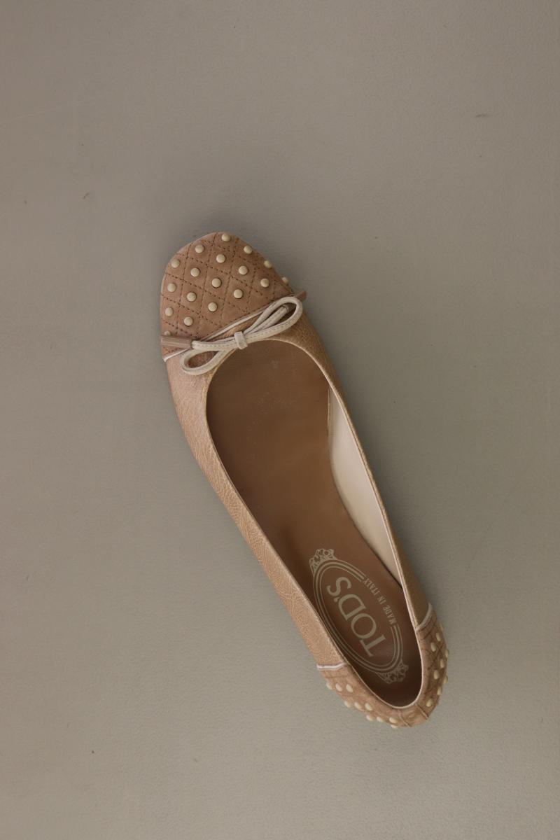 Tod's Ballerinas Gr. 37 braun aus Leder