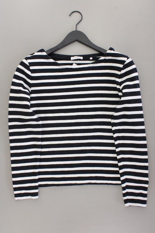 Marc O'Polo Langarmpullover Gr. M gestreift schwarz aus Baumwolle